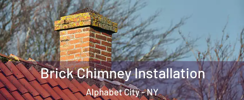 Brick Chimney Installation Alphabet City - NY