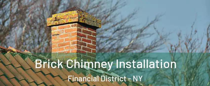 Brick Chimney Installation Financial District - NY