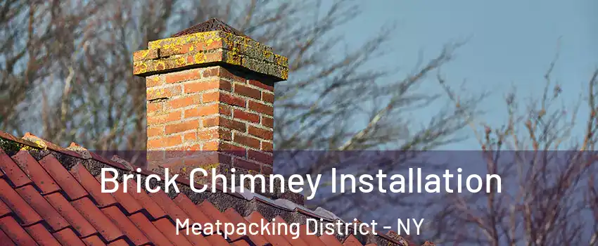Brick Chimney Installation Meatpacking District - NY