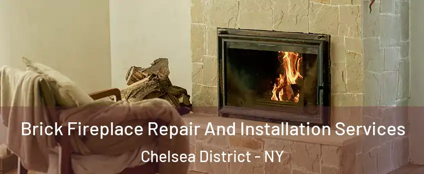 Brick Fireplace Repair And Installation Services Chelsea District - NY