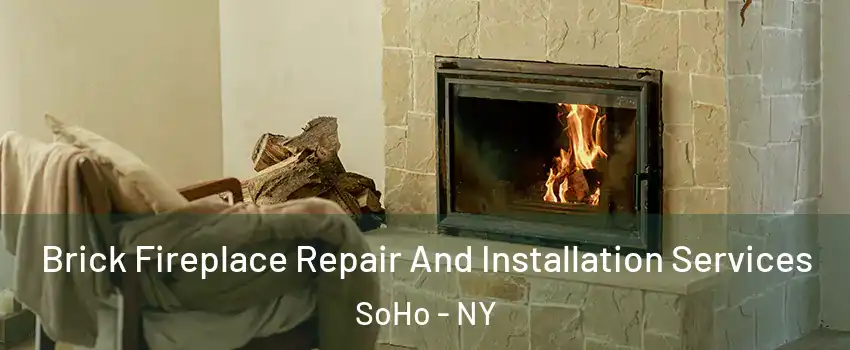 Brick Fireplace Repair And Installation Services SoHo - NY
