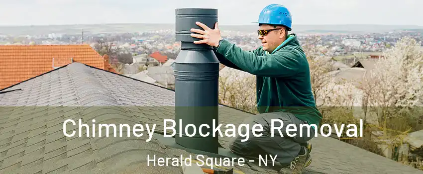 Chimney Blockage Removal Herald Square - NY