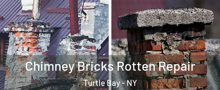 Chimney Bricks Rotten Repair Turtle Bay - NY