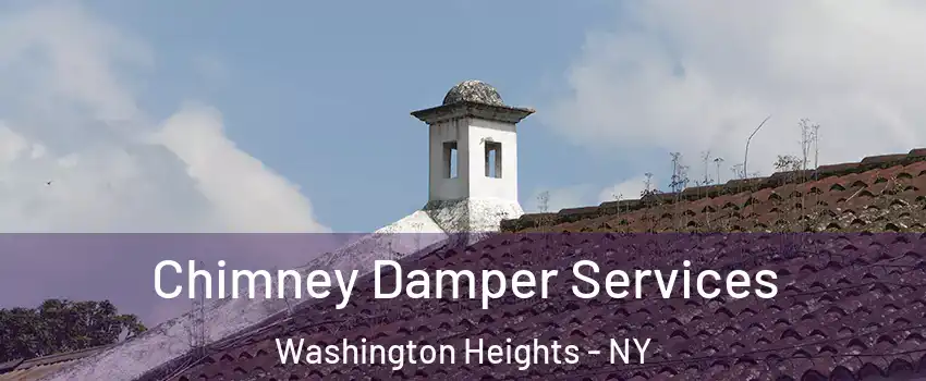 Chimney Damper Services Washington Heights - NY