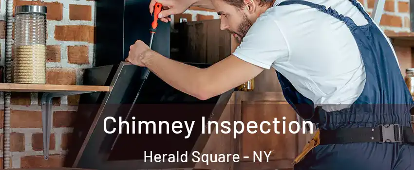 Chimney Inspection Herald Square - NY