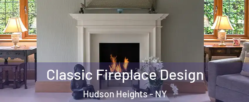 Classic Fireplace Design Hudson Heights - NY