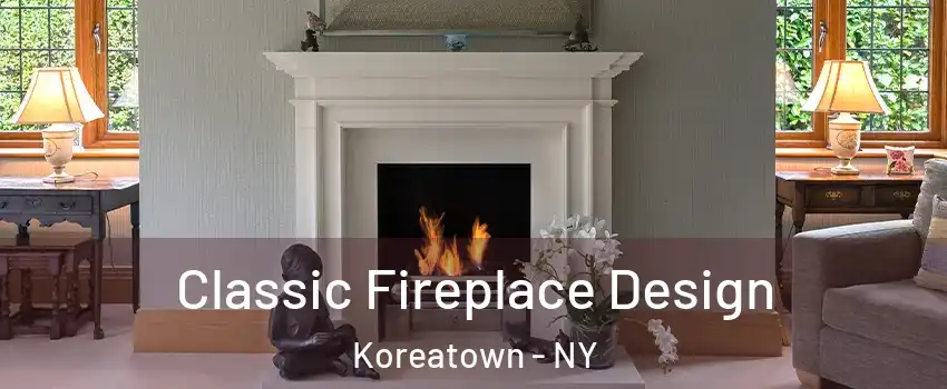 Classic Fireplace Design Koreatown - NY