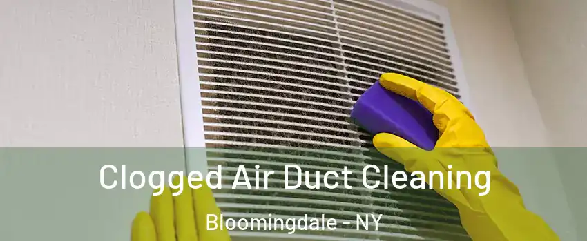 Clogged Air Duct Cleaning Bloomingdale - NY