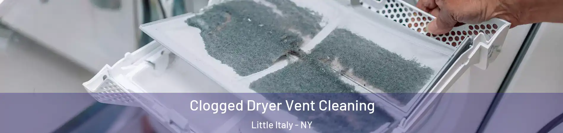 Clogged Dryer Vent Cleaning Little Italy - NY