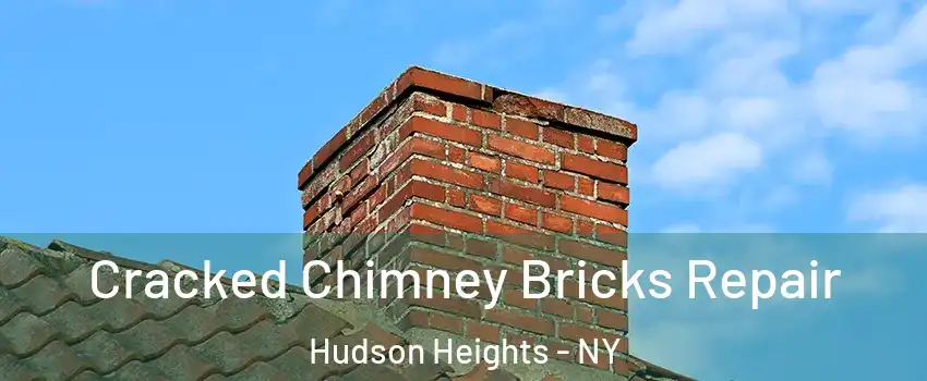 Cracked Chimney Bricks Repair Hudson Heights - NY
