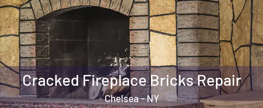 Cracked Fireplace Bricks Repair Chelsea - NY