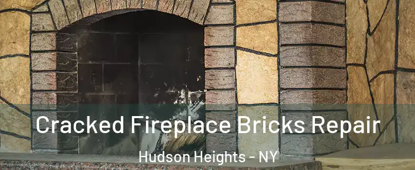 Cracked Fireplace Bricks Repair Hudson Heights - NY