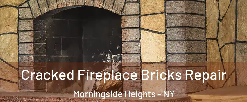 Cracked Fireplace Bricks Repair Morningside Heights - NY