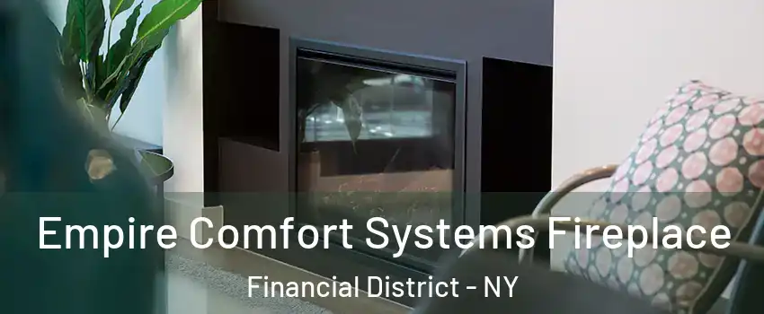 Empire Comfort Systems Fireplace Financial District - NY
