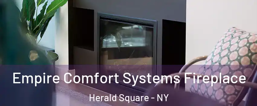Empire Comfort Systems Fireplace Herald Square - NY