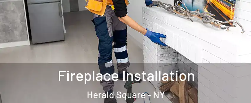 Fireplace Installation Herald Square - NY