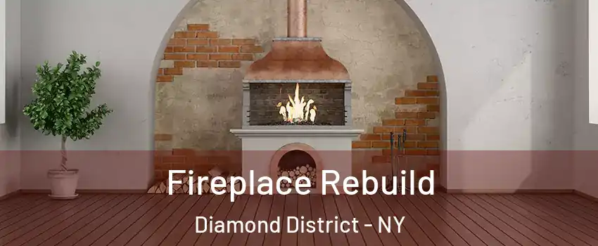 Fireplace Rebuild Diamond District - NY