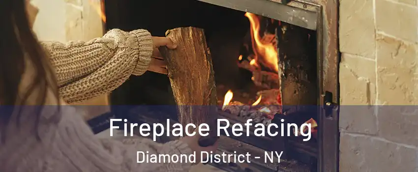 Fireplace Refacing Diamond District - NY