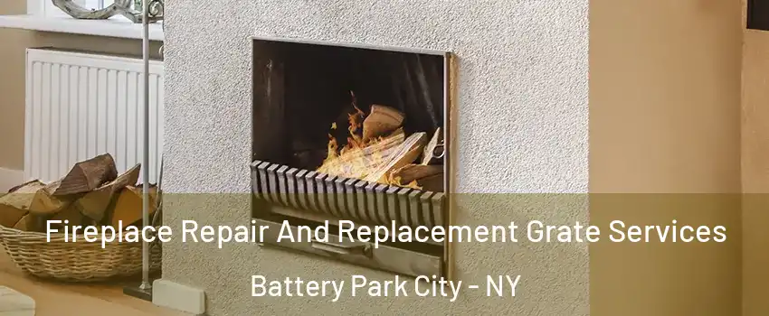 Fireplace Repair And Replacement Grate Services Battery Park City - NY