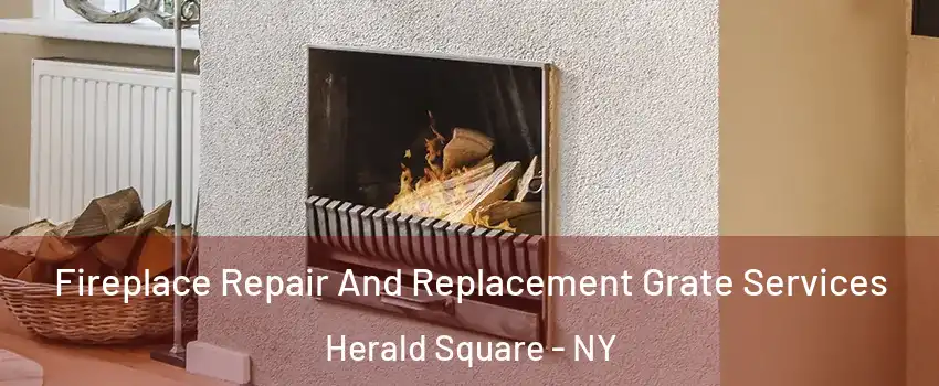 Fireplace Repair And Replacement Grate Services Herald Square - NY