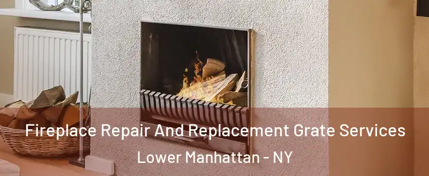Fireplace Repair And Replacement Grate Services Lower Manhattan - NY