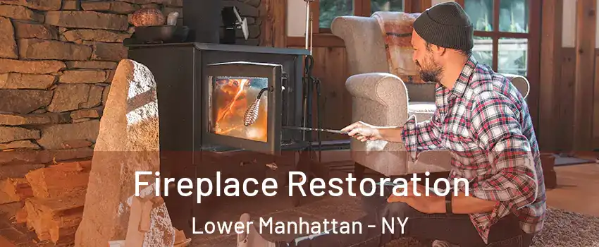 Fireplace Restoration Lower Manhattan - NY