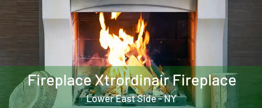 Fireplace Xtrordinair Fireplace Lower East Side - NY