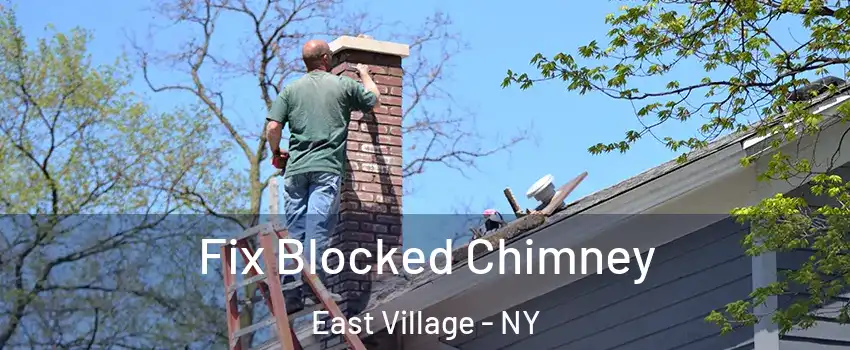 Fix Blocked Chimney East Village - NY