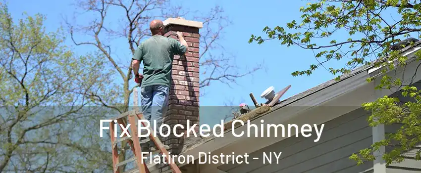 Fix Blocked Chimney Flatiron District - NY