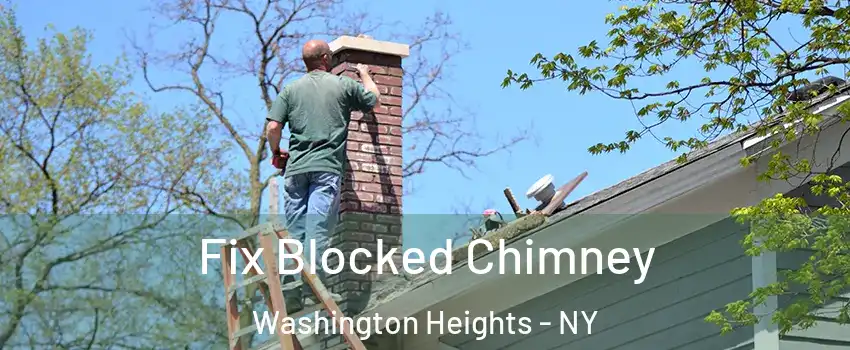 Fix Blocked Chimney Washington Heights - NY