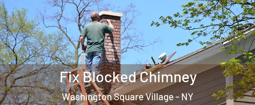 Fix Blocked Chimney Washington Square Village - NY