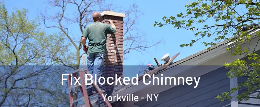 Fix Blocked Chimney Yorkville - NY
