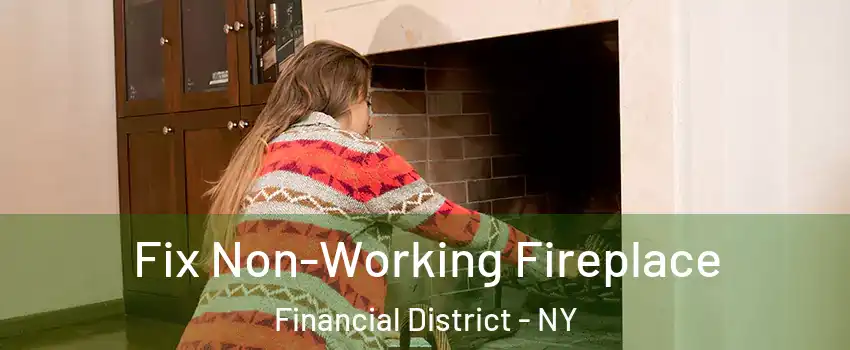 Fix Non-Working Fireplace Financial District - NY