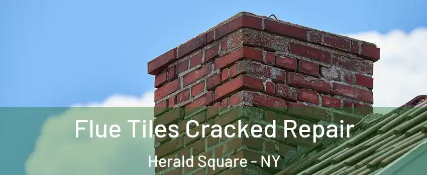 Flue Tiles Cracked Repair Herald Square - NY