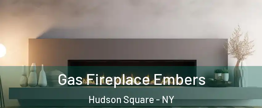 Gas Fireplace Embers Hudson Square - NY