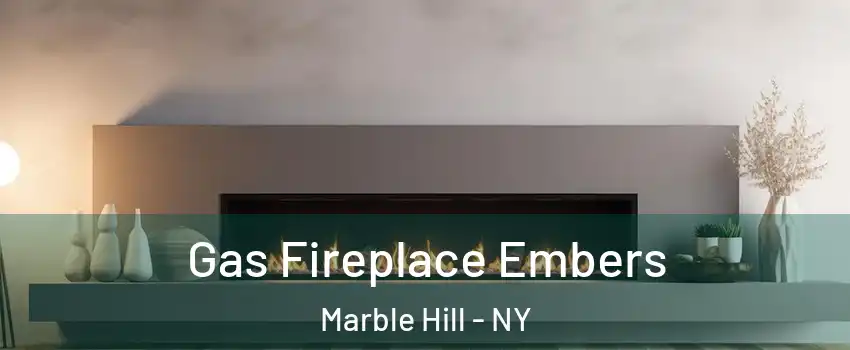 Gas Fireplace Embers Marble Hill - NY