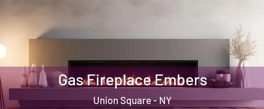 Gas Fireplace Embers Union Square - NY
