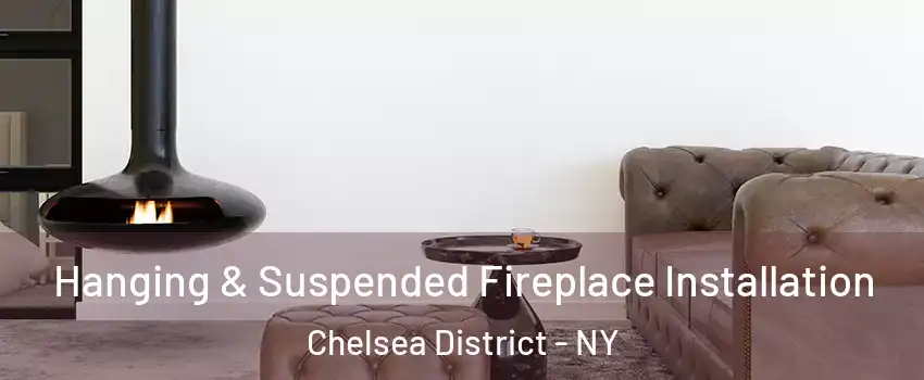 Hanging & Suspended Fireplace Installation Chelsea District - NY