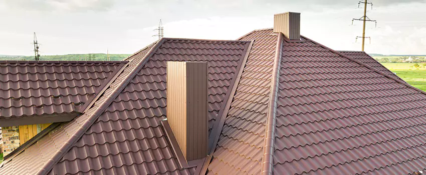 Residential Chimney Flashing Restoration in Two Bridges, NY