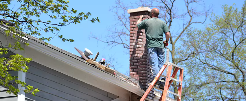 Vinyl and PVC Chimney Flashing Installation in Two Bridges, NY
