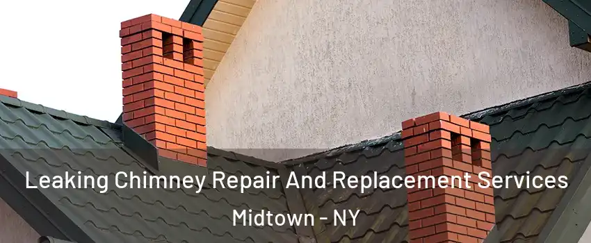Leaking Chimney Repair And Replacement Services Midtown - NY