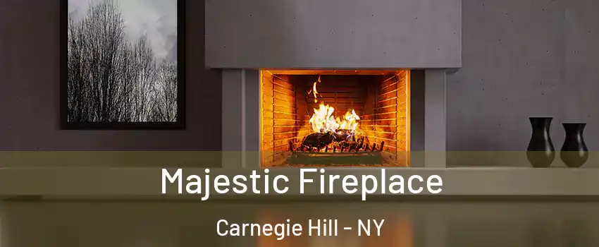 Majestic Fireplace Carnegie Hill - NY
