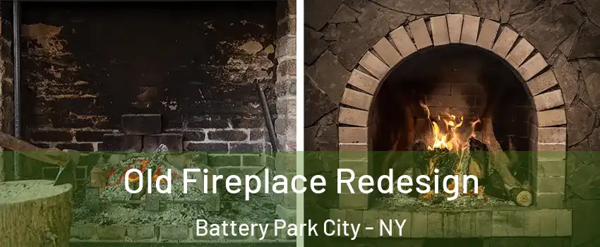 Old Fireplace Redesign Battery Park City - NY