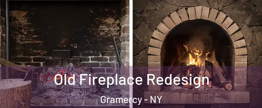 Old Fireplace Redesign Gramercy - NY