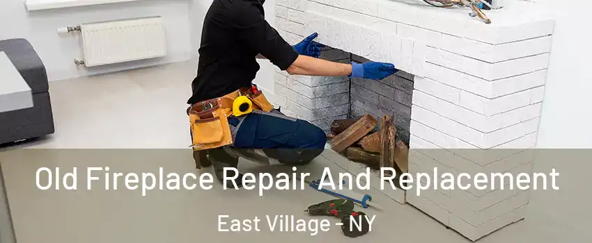 Old Fireplace Repair And Replacement East Village - NY