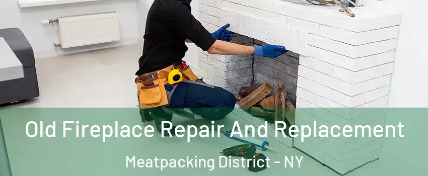 Old Fireplace Repair And Replacement Meatpacking District - NY