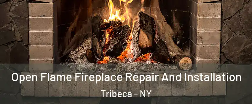 Open Flame Fireplace Repair And Installation Tribeca - NY