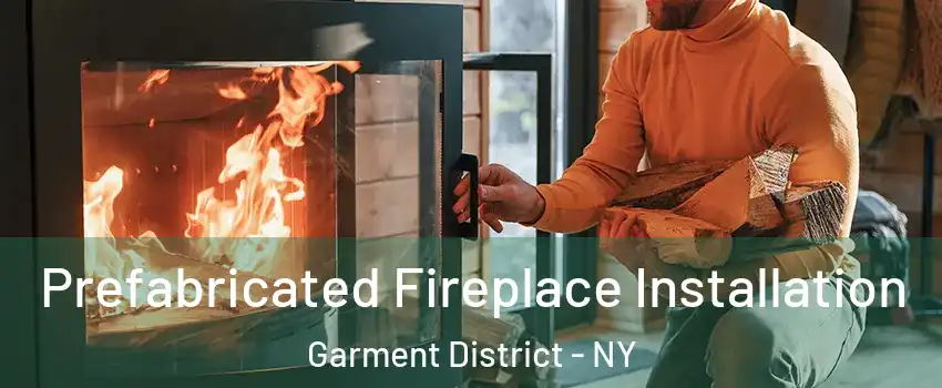 Prefabricated Fireplace Installation Garment District - NY