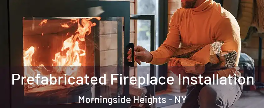 Prefabricated Fireplace Installation Morningside Heights - NY