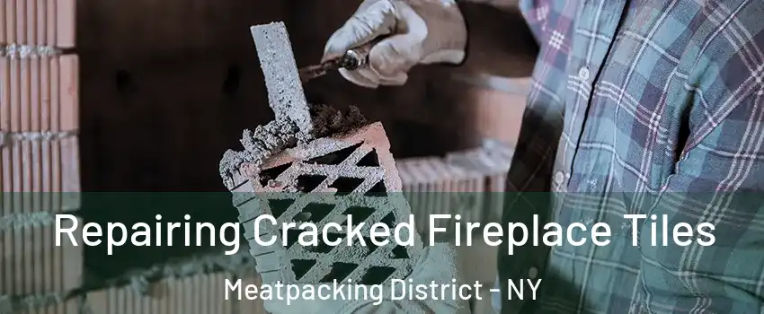 Repairing Cracked Fireplace Tiles Meatpacking District - NY
